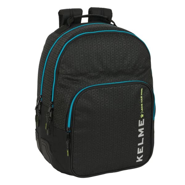 Skolebag Kelme Iron Svart 32 x 42 x 15 cm