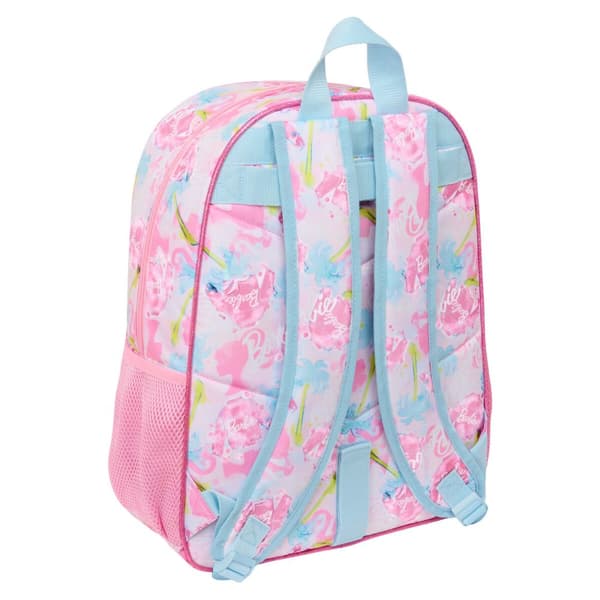 Skolebag Barbie Painterly Rosa Himmelblå 33 x 42 x 14 cm