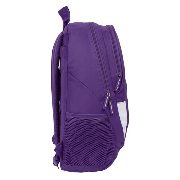 Koululaukku Real Valladolid C.F. Valkoinen Purppura 32 x 44 x 16 cm