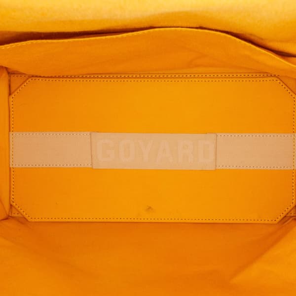 Pre-owned Goyard Goyardine Saint Leger Backpack Red