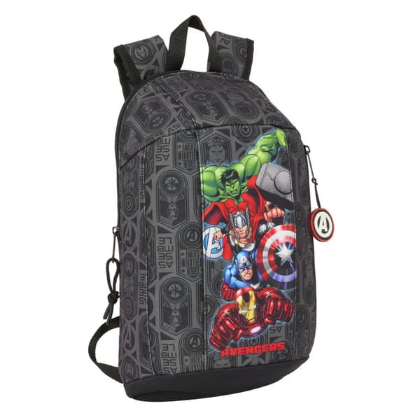 Casual Rygsæk The Avengers Vendetta Sort 22 x 39 x 10 cm