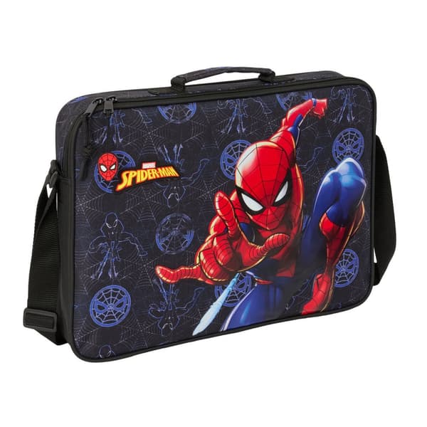 Skolväska Spider-Man Attack Svart 38 x 28 x 6 cm