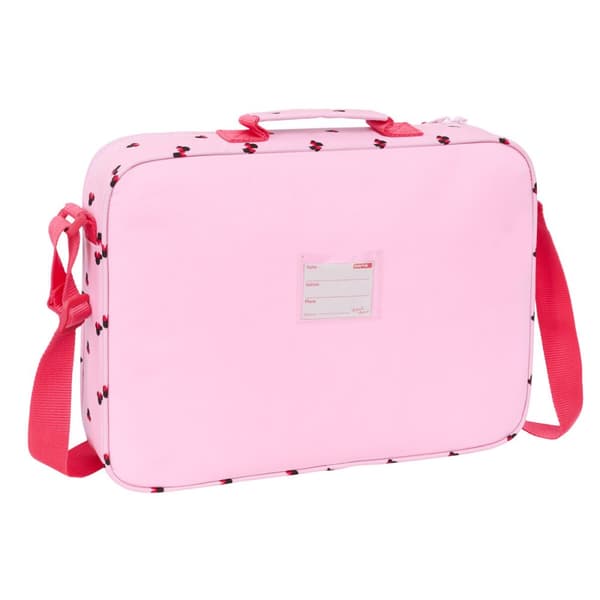 Skole skoletaske Minnie Mouse Naive Pink 38 x 28 x 6 cm