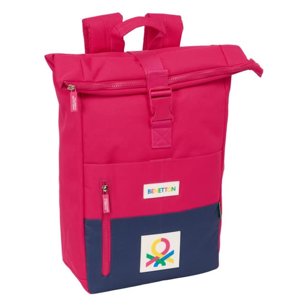 Casual Rygsæk Benetton Cherry Stjerne Marineblå