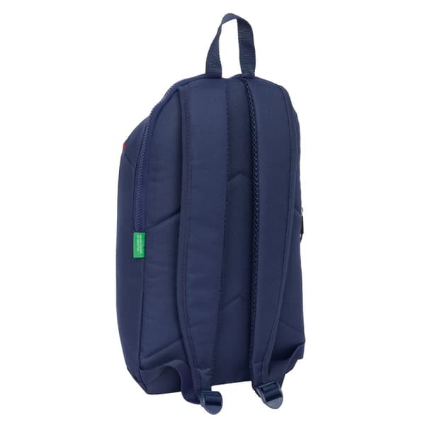 Ryggsäck Casual Benetton Flag Marinblå 22 x 39 x 10 cm