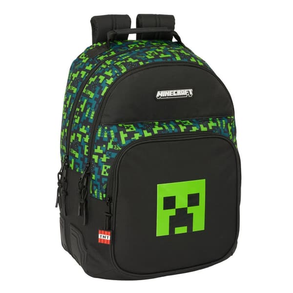Skoletaske Minecraft Tnt Multifarvet 32 x 42 x 15 cm