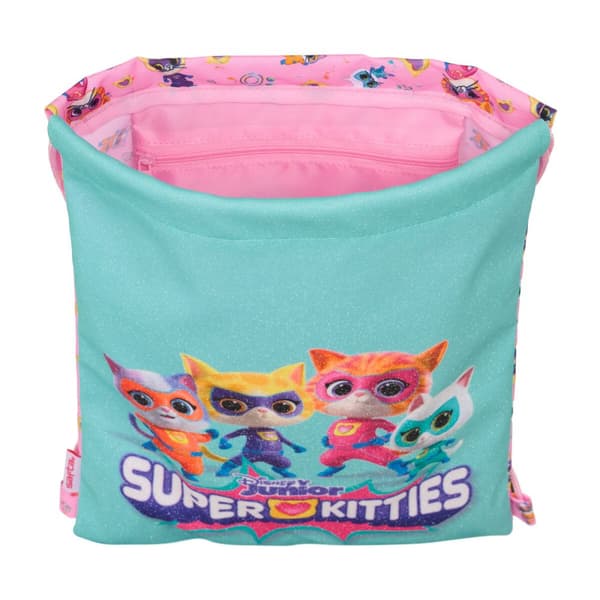 Narureppu SuperKitties Pinkki Turkoosi 26 x 34 x 1 cm