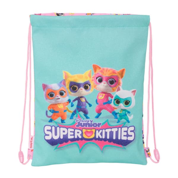 Narureppu SuperKitties Pinkki Turkoosi 26 x 34 x 1 cm