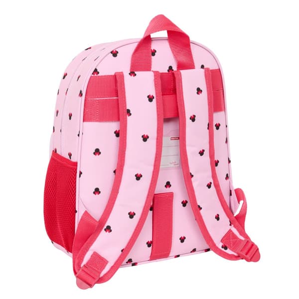 Skolryggsäck Minnie Mouse Naive Rosa 28 x 34 x 10 cm