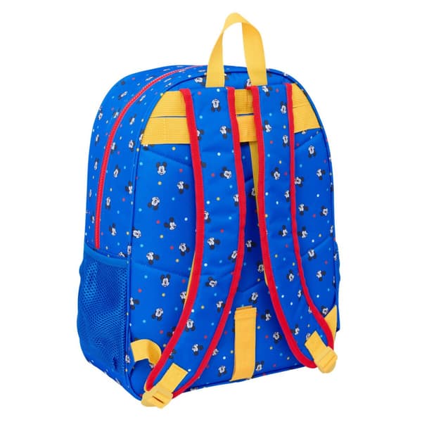 Skoletaske Mickey Mouse Clubhouse Good day Blå 33 x 42 x 14 cm