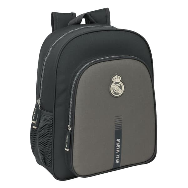Koululaukku Real Madrid C.F. Harmaa 32 x 38 x 12 cm
