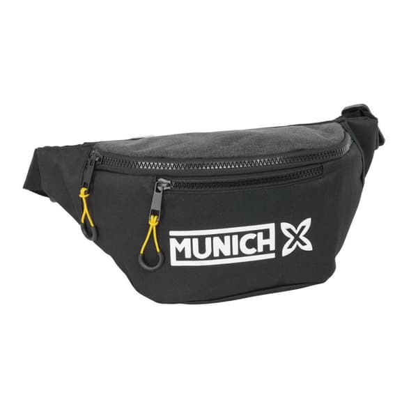 Laukku Munich Topo Musta 23 x 12 x 9 cm