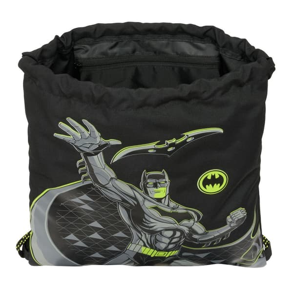 Skopåse med remmar Batman Game over Svart 35 x 40 x 1 cm