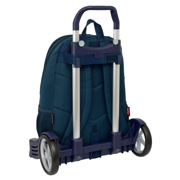 Skolväska med hjul Kelme Epic Marinblå 32 x 44 x 16 cm