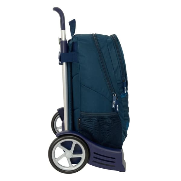 Skolväska med hjul Kelme Epic Marinblå 32 x 44 x 16 cm