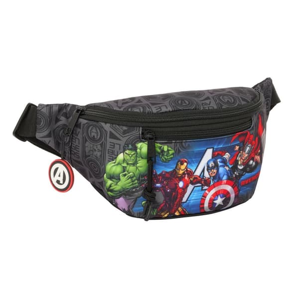 Midjeväska The Avengers Vendetta Svart 23 x 12 x 9 cm