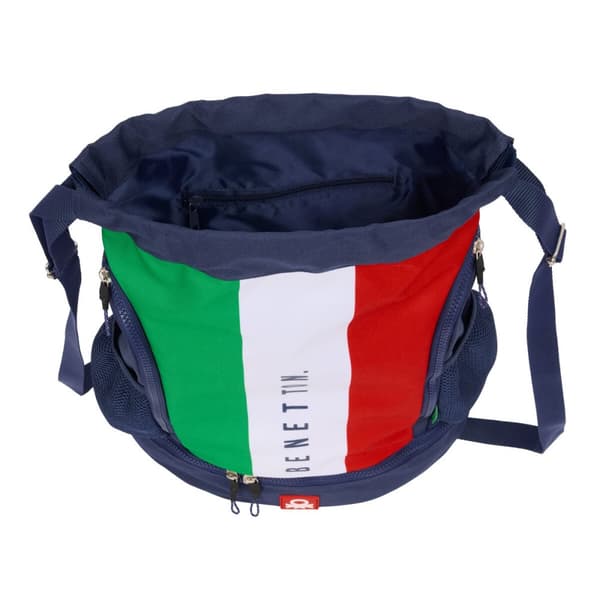 Rygsæk med Snore Benetton Flag Marineblå 35 x 40 x 1 cm