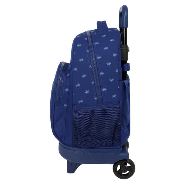 Skoleryggsekk med Hjul Harry Potter Captain Marineblå 33 x 45 x 22 cm