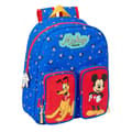 Miniatyrbilde 1 av 3: Skolebag Mickey Mouse Clubhouse Good day Blå 28 x 34 x 10 cm