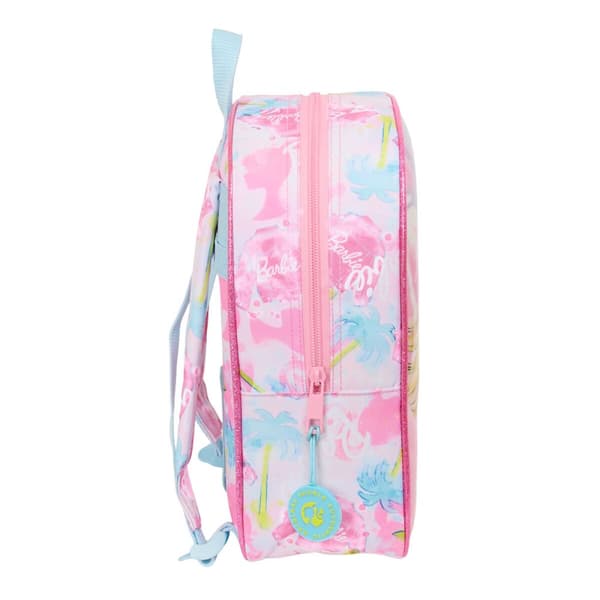 Skolebag Barbie Painterly Rosa Himmelblå 22 x 27 x 10 cm