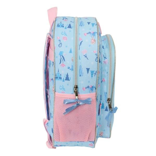 Skolebag Frozen Ice magic Blå 32 x 38 x 12 cm