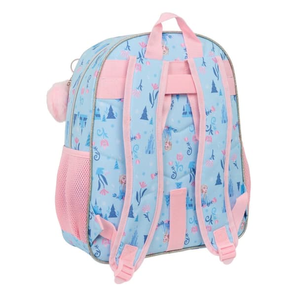 Skolebag Frozen Ice magic Blå 32 x 38 x 12 cm