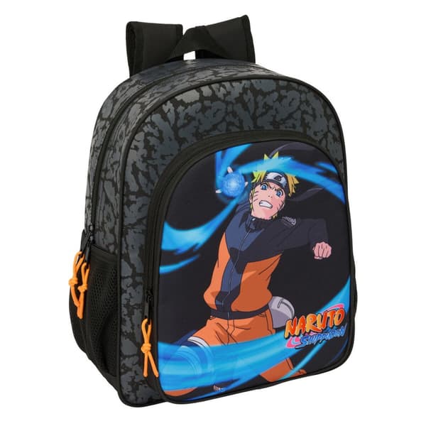 Skolebag Naruto Svart 32 x 38 x 12 cm