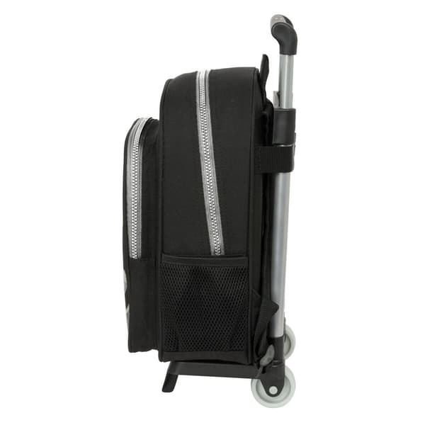 Skoleryggsekk med Hjul Batman Game over Svart 27 x 33 x 10 cm