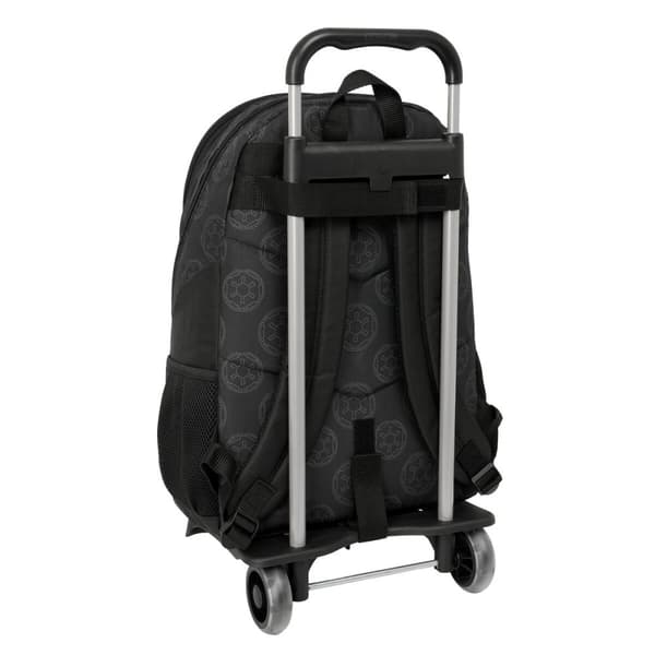 Skoleryggsekk med Hjul Star Wars Rebellion Svart 32 x 44 x 16 cm