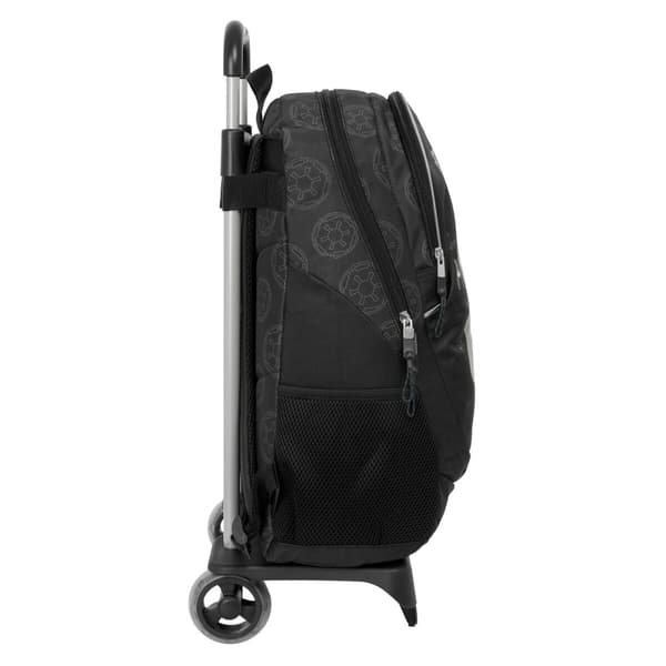 Skoleryggsekk med Hjul Star Wars Rebellion Svart 32 x 44 x 16 cm