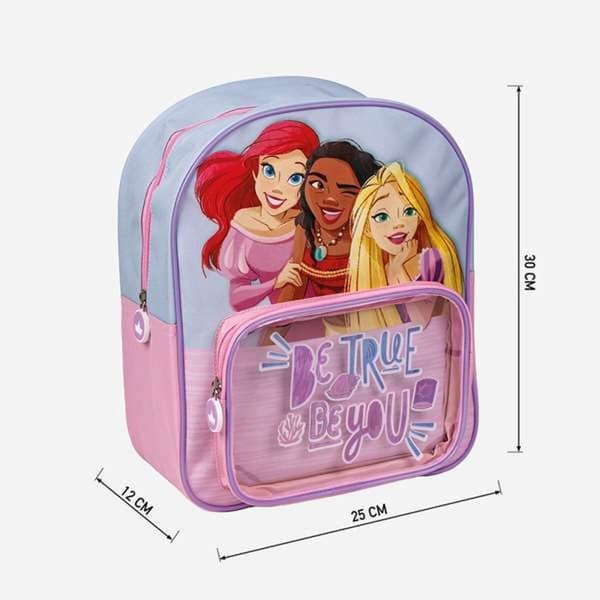 Skoletaske Disney Princess Blå