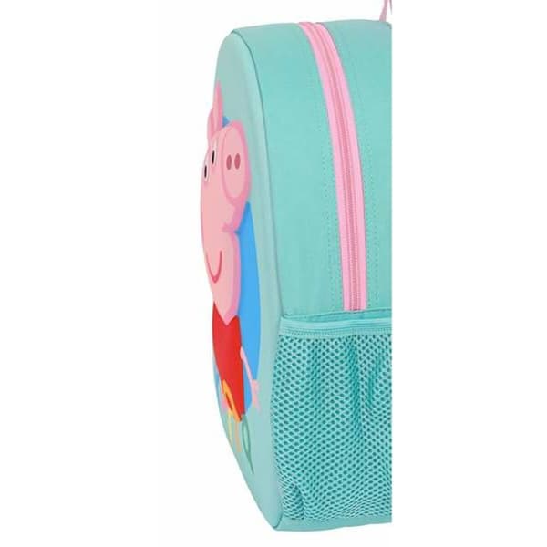Skolryggsäck Peppa Pig Turkos