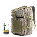 Miniatyrbillede 1 af 2: Multifunktionel Militær Vandrebags, 50L Kapacitet, Holdbart 900D Nylon,50L CP