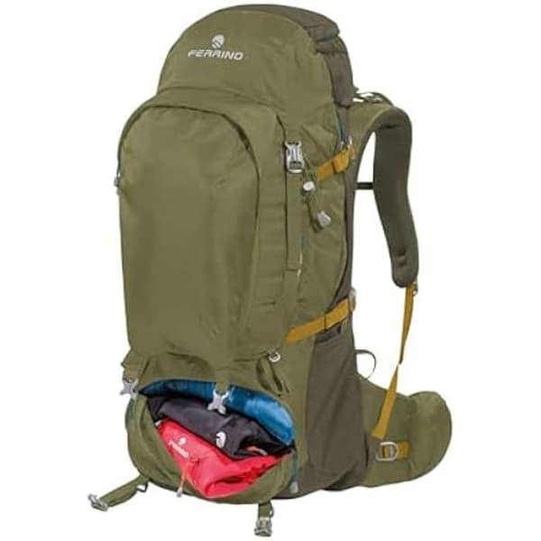 Ryggsäck - FERRINO - Transalp 60 liter - Vandring - Grön