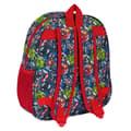 Miniatyrbilde 3 av 3: Skolebag The Avengers Svart Rød 27 x 33 x 10 cm