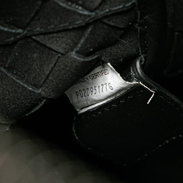 Pre-owned Bottega Veneta Nappa Intrecciato Front Pocket Backpack Black