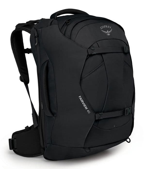 Ryggsäck - Osprey - Fairview 40 - Svart - 40L - Ergonomisk och andningsbar