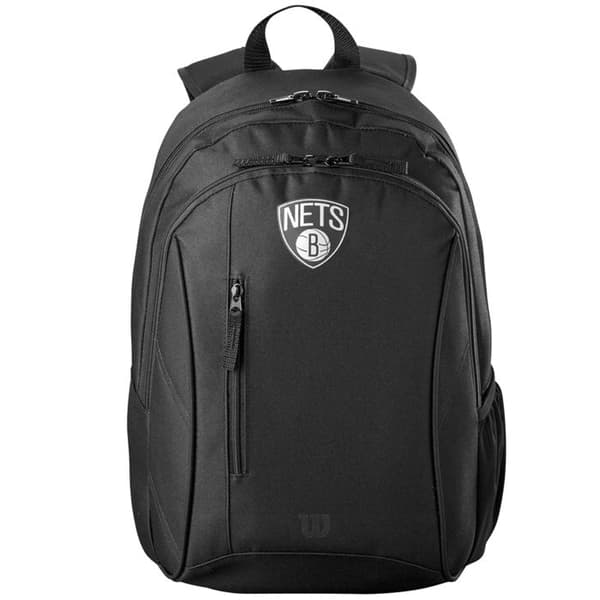 Ryggsäck, Unisex, Svart, Wilson NBA Team Brooklyn Nets Ryggsäck, 30 L