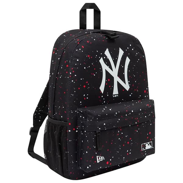 Ryggsäck, Unisex, Svart, New Era MLB New York Yankees All Over Print Ryggsäck, 17 L