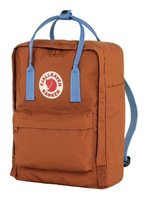Fjällräven Ryggsäck terracotta blå för dam och herr - Kånken Kånken Original Teracotta Brown-Ultramarine 219111