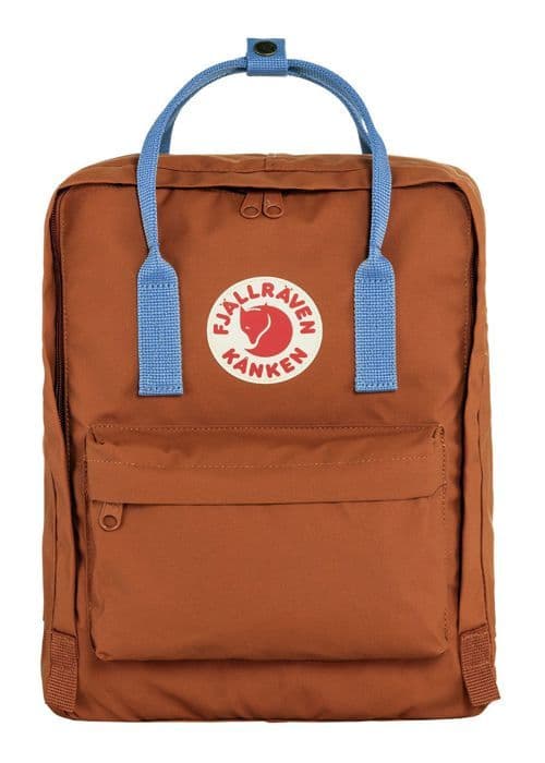 Fjällräven Ryggsäck terracotta blå för dam och herr - Kånken Kånken Original Teracotta Brown-Ultramarine 219111