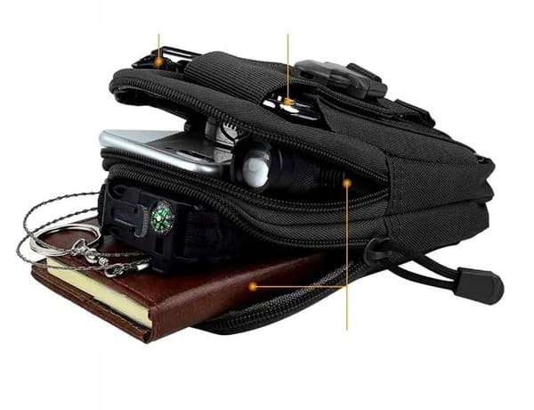 HERRE TACTICAL MILITARY BAG TALJETASKE LOMME