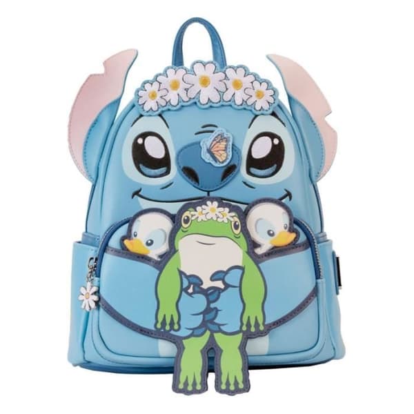 Ryggsäck - Disney - Lilo and Stitch - Polyester - 23x27x11 cm - Barn