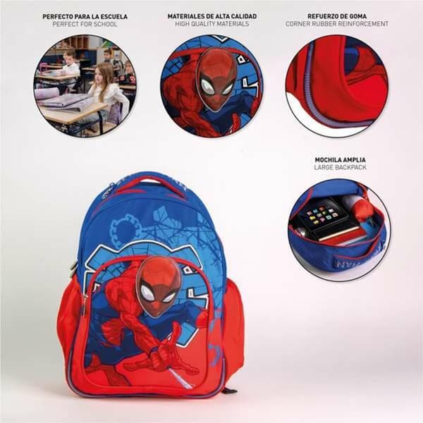 Skoletaske Spider-Man Blå