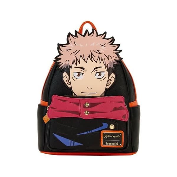 Ryggsäck - LOUNGEFLY - Yuji Itadori - Cosplay - Svart - Vuxen - Unisex