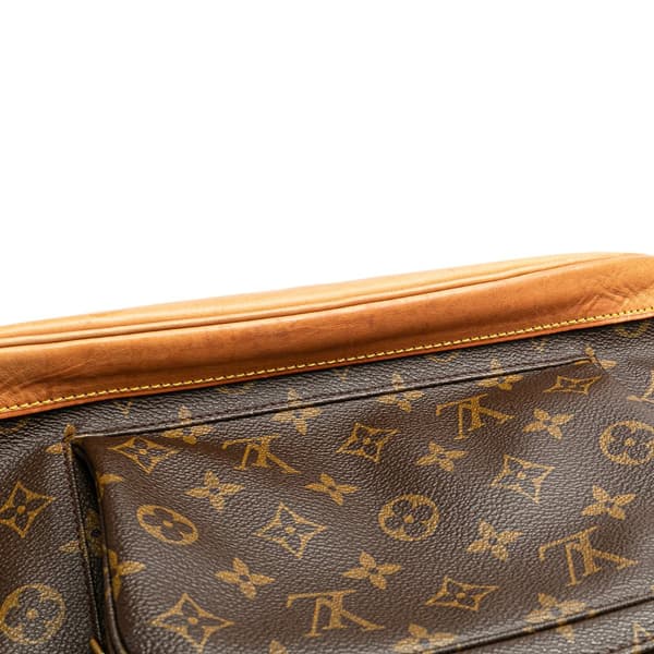 Pre-owned Louis Vuitton Monogram Montsouris MM Brown
