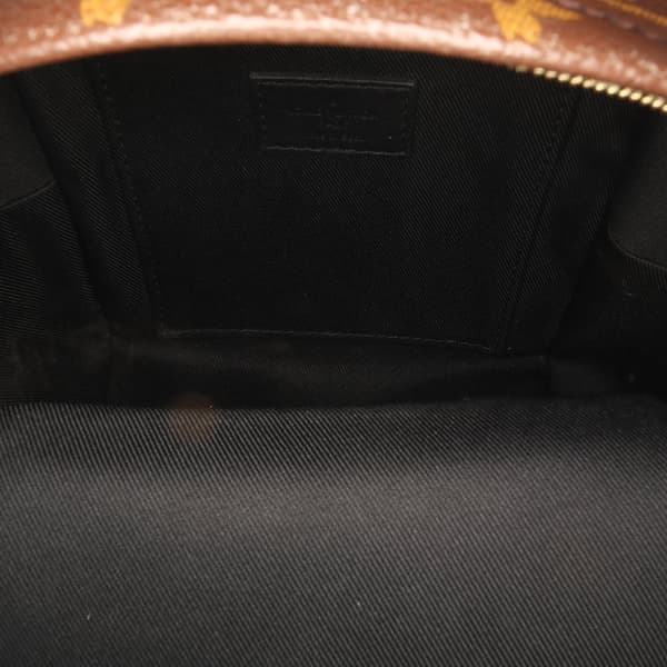 Pre-owned Louis Vuitton Monogram Mini Palm Springs Brown