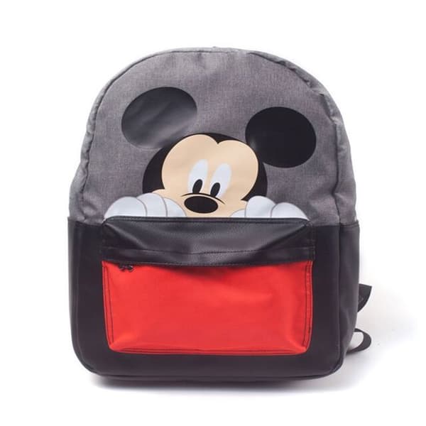 Disney Musse Pigg Placering Tryckt Ryggsäck Svart