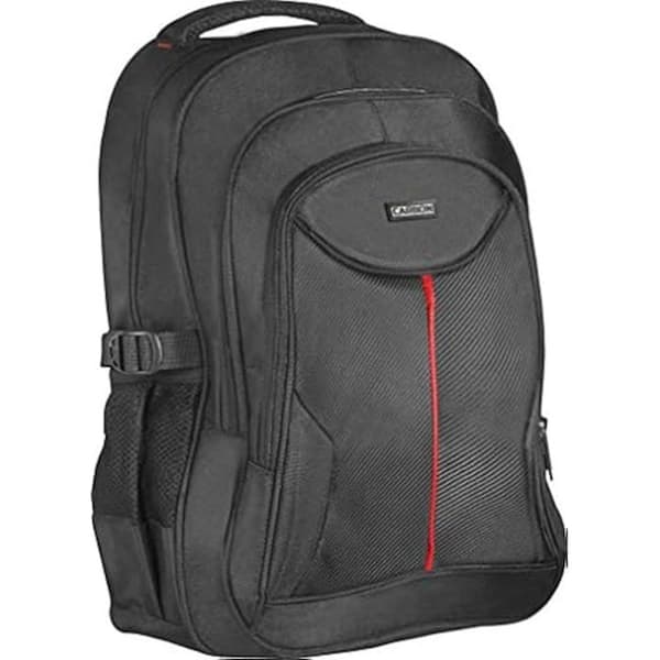 Defender CARBON 15,6" Unisex-ryggsäck - Svart - Dragkedja - Rygg