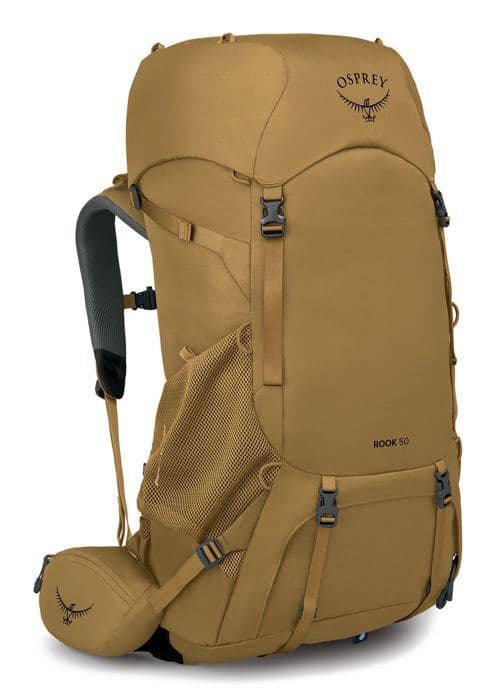 Osprey Rook 50 Histosol Brown / Rhino Grey brun klar ryggsäck för kvinnor och män 262449